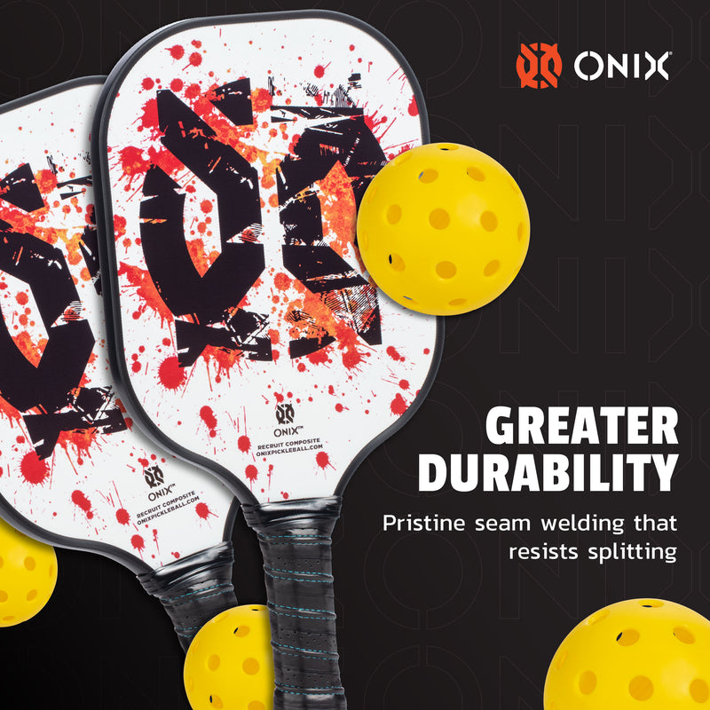 durable pickleball paddle onix great seam welding pball racket