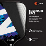 composite face pickleball paddle from onix 