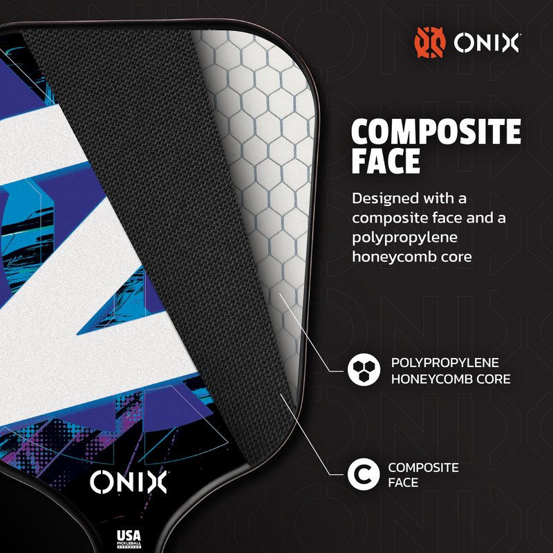 composite face pickleball paddle from onix 