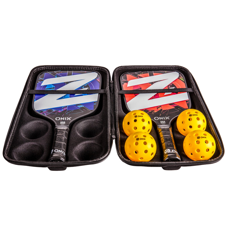 ONIX Pickleball Z1 Starter Kit Includes Two Z1 Paddles, Four Fuse Pickleballs in Easy to Carry Case_11