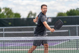 Evoke Premier Pro Raw Carbon Fiber Pickleball Paddle lifestyle