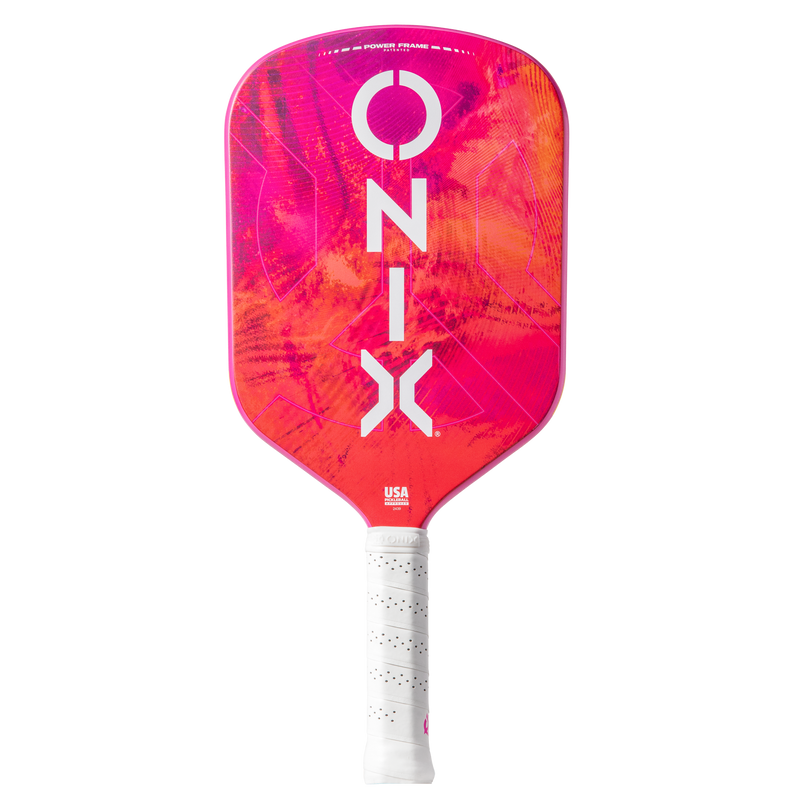 pink 22mm pickleball paddle from onix performance racket 