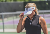 ONIX Lightweight Pickleball Athletic Visor - White_7