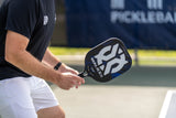 Malice DB Open Throat Pickleball Paddle in guys hand