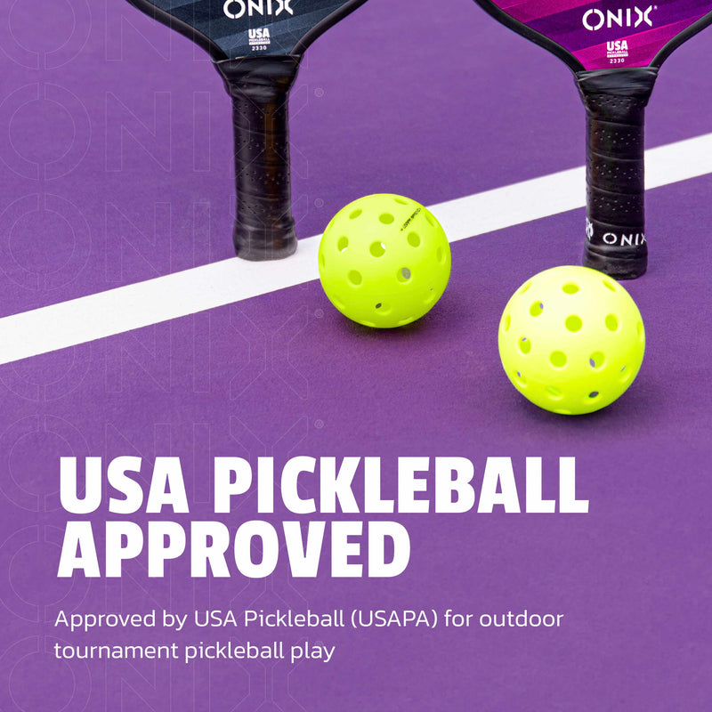 usa pickleball approved balls for tournaments outdoor 