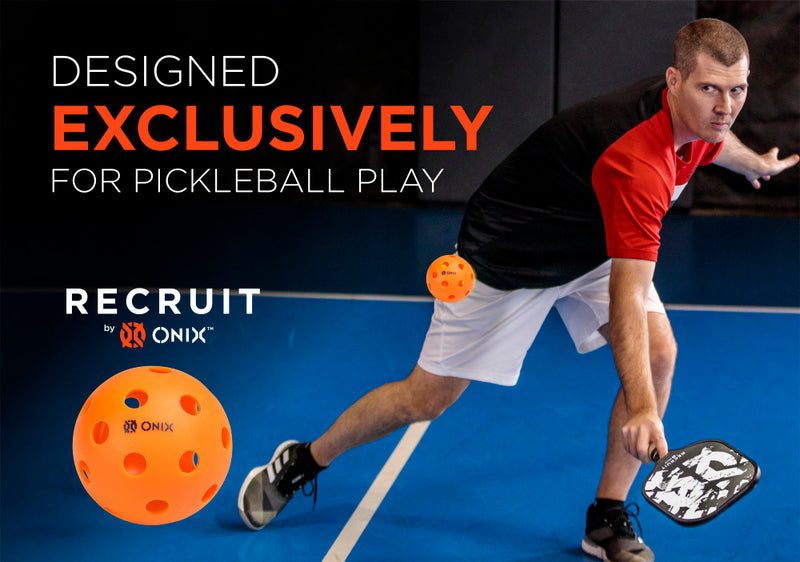 Recruit Pure Indoor Pickleballs