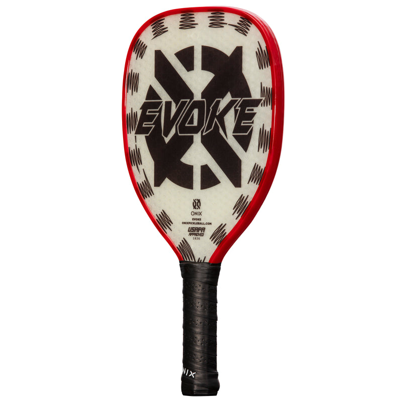 Onix Composite Evoke Tear Drop Pickleball Paddle with Tear Drop Shape, Polypropylene Core, and Fiberglass Face_5