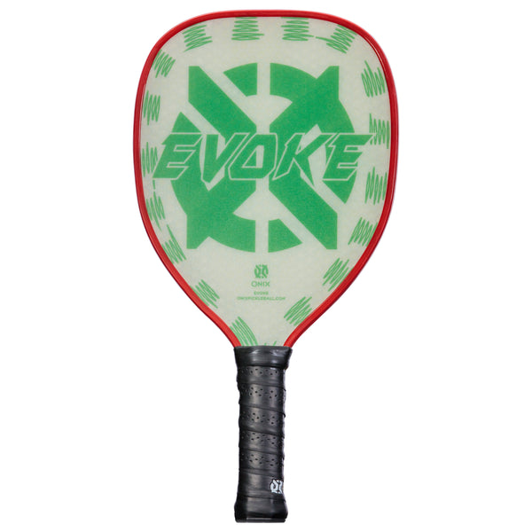 Onix Composite Evoke Tear Drop Pickleball Paddle with Tear Drop Shape, Polypropylene Core, and Fiberglass Face_1