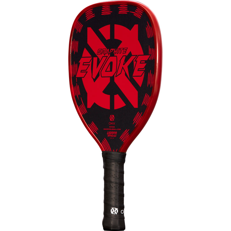 Onix Graphite Evoke Tear Drop Pickleball Paddle Features Tear Drop Shape, Polypropylene Core, and Graphite Face_5