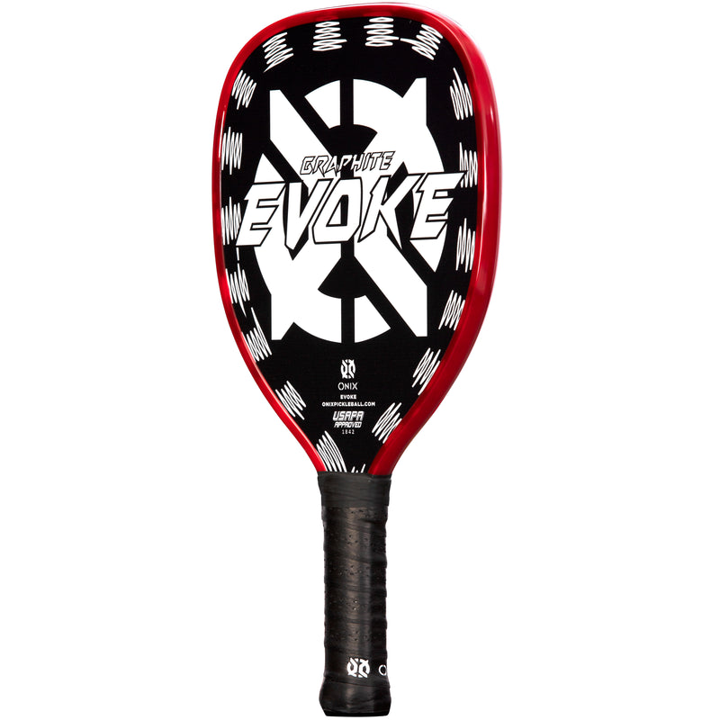 Onix Graphite Evoke Tear Drop Pickleball Paddle Features Tear Drop Shape, Polypropylene Core, and Graphite Face_5