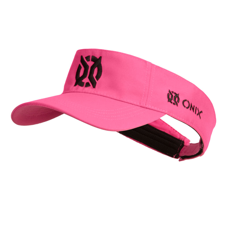 ONIX pink Lightweight Pickleball Athletic Visor - paddle with a purpose