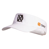 ONIX Lightweight Pickleball Athletic Visor - White_1