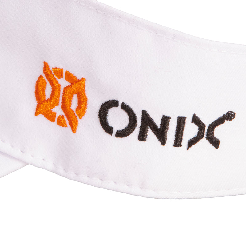 ONIX Lightweight Pickleball Athletic Visor - White_4