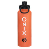 ONIX Pickleball Accessory Stainless Steel Insulated Sweat Proof Dishwasher Safe Double Wall 40 oz. Water Bottle — Orange_1