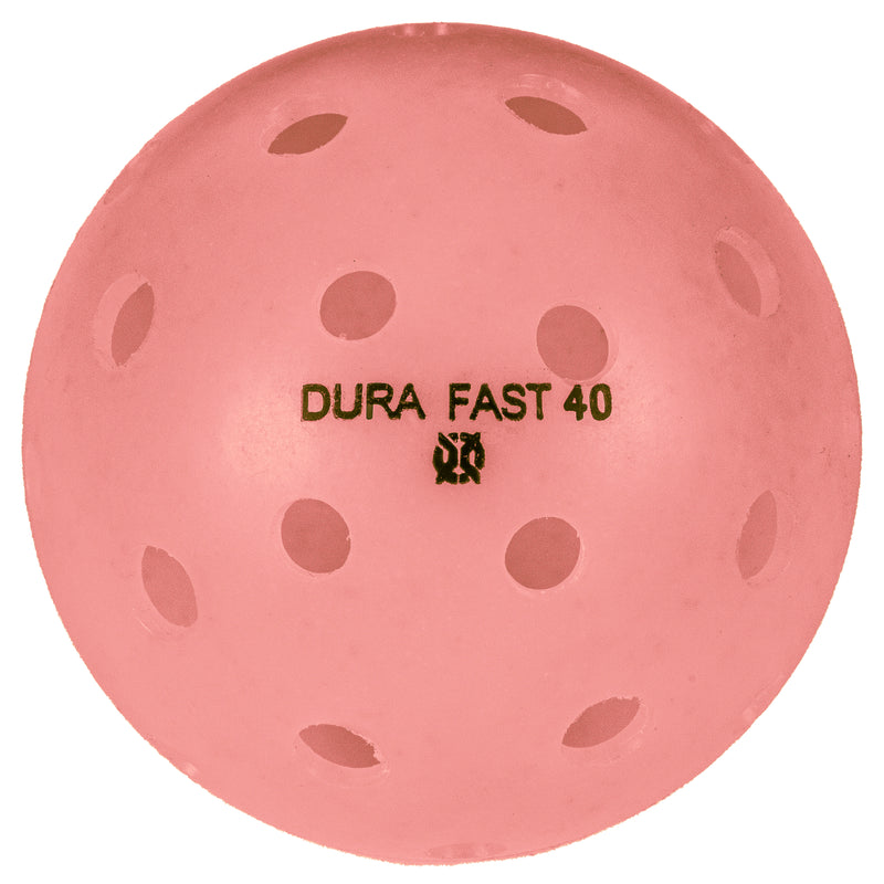 ONIX Dura Fast 40 Outdoor Pickleballs - Pink tournament pickleballs