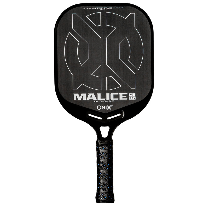 ONIX Malice DB Open Throat Raw Carbon Fiber Pickleball Paddle_1