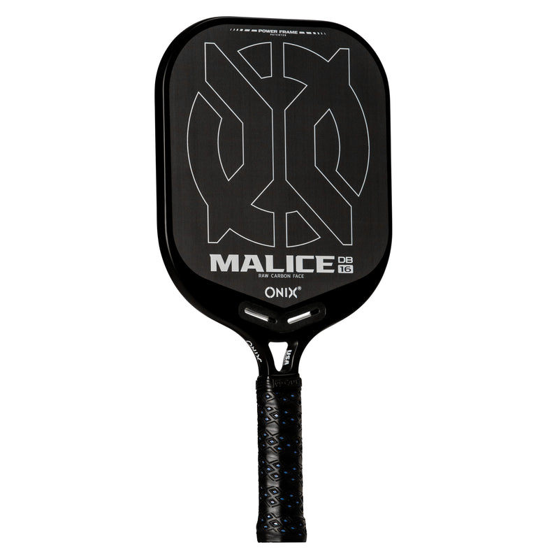 ONIX Malice DB Open Throat Raw Carbon Fiber Pickleball Paddle_4